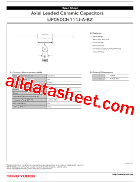 UP050CH111J-A-BZ型号图片