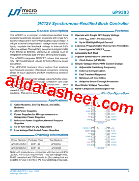 UP9303ASAC型号图片