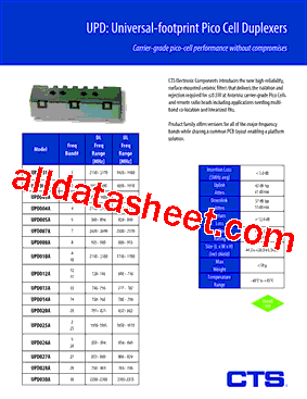 UPD001A型号图片