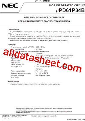 UPD61P34BMC-5A4型号图片