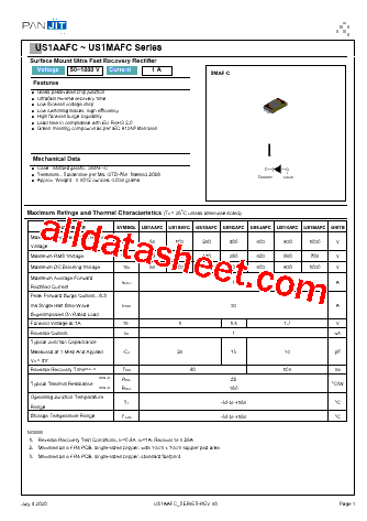 US1GAFC_R1_00001型号图片