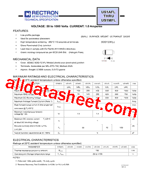 US1GFL型号图片