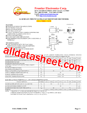 US1K型号图片