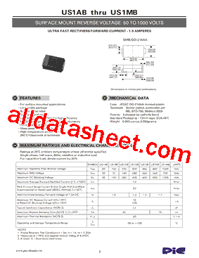 US1MB型号图片