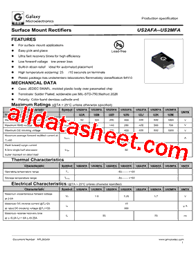 US2BFA型号图片