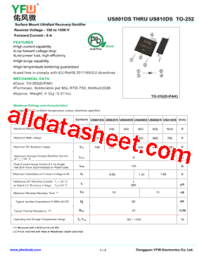 US802DS型号图片