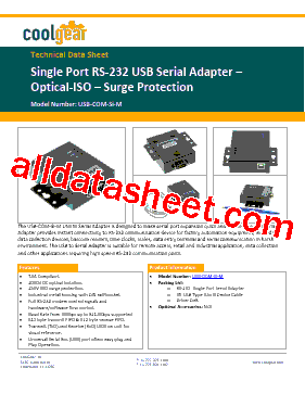 USB-COM-SI-M型号图片