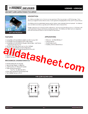 USB0408C型号图片