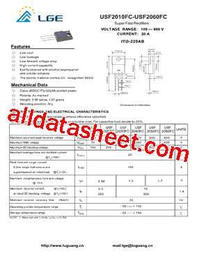 USF2020FC型号图片