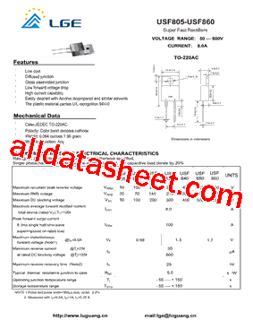 USF830型号图片