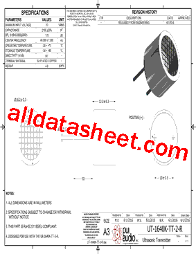 UT-1640K-TT-2-R型号图片