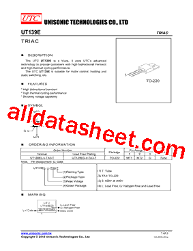 UT139EL-6-TA3-T型号图片