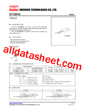 UT139GL-8-TA3-T型号图片