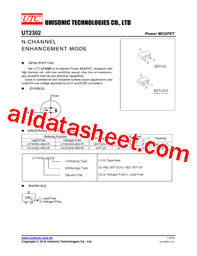 UT2302L-AE2-R型号图片
