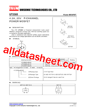 UT2305G-AG3-R型号图片