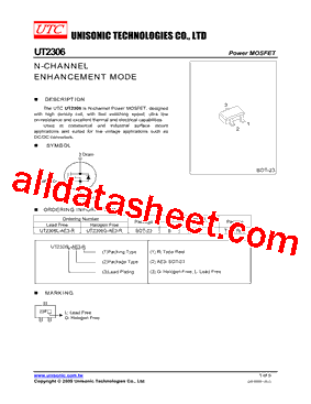 UT2306G-AE3-R型号图片