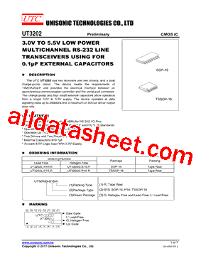 UT3202G-S16-R型号图片