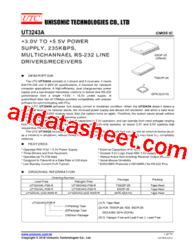 UT3243AL-R28-R型号图片