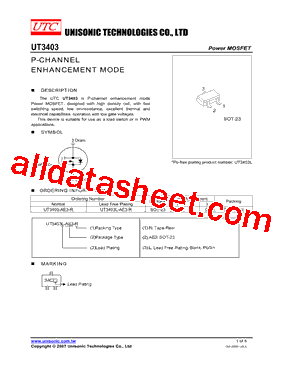 UT3403-AE3-R型号图片