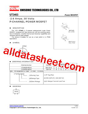UT3403G-AE2-R型号图片