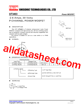 UT3403L-AE2-R型号图片