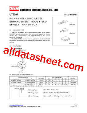 UT5504L-TM3-T型号图片