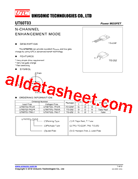 UT60T03L-TF3-R型号图片