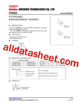 UT6302L-AE2-R型号图片