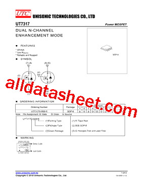 UT7317G-S08-R型号图片