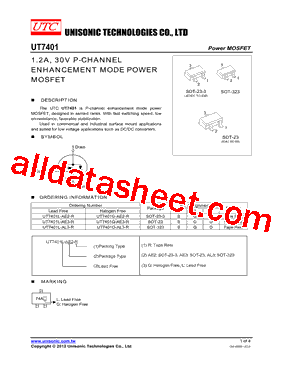 UT7401G-AL3-R型号图片