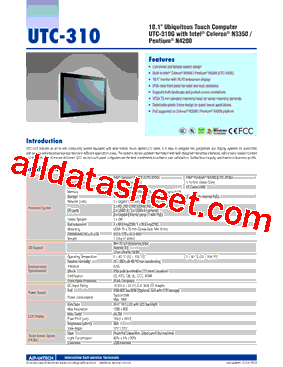 UTC-310GP-ATW0E型号图片