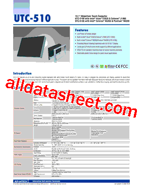 UTC-510DP-ATB1E型号图片