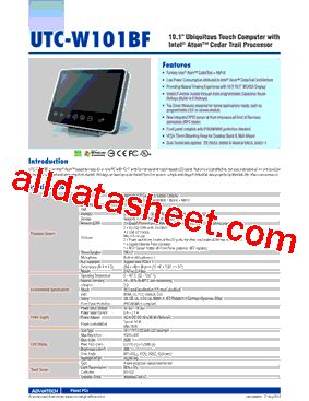 UTC-W101BF-ABI0E型号图片
