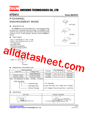 UTD413G-AA3-R型号图片
