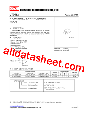 UTD452G-TN3-R型号图片