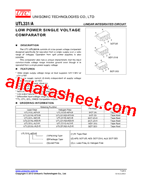 UTL331L-AL5-R型号图片