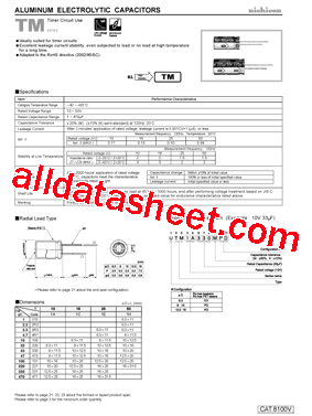 UTM1C331MPD型号图片