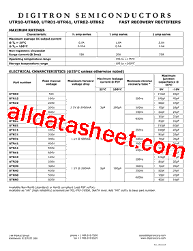 UTR11型号图片