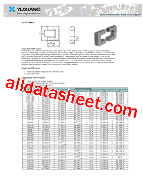 UYF15D型号图片