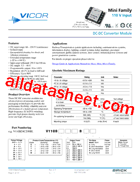 V110B24T200BG型号图片