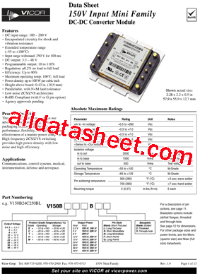 V150B28T250BF型号图片