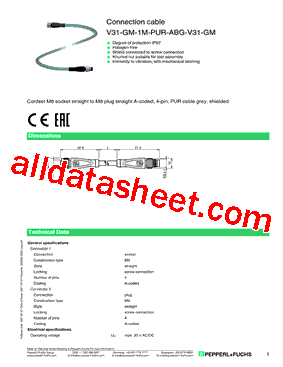 V31-GM-1M-PUR-ABG-V31-GM型号图片