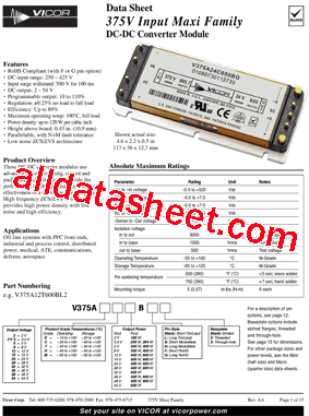 V375A15E400BF2型号图片