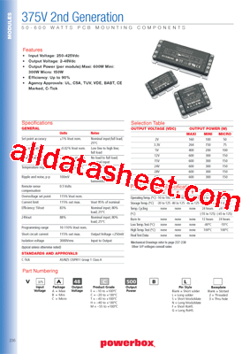 V375A48C500BL2型号图片