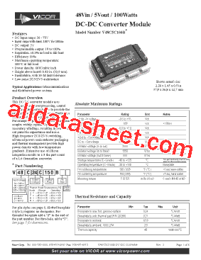 V48B5M100B型号图片