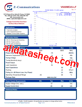 V600ME45-LF型号图片