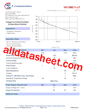V613ME11-LF型号图片