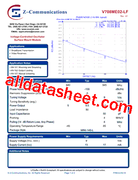 V708ME02-LF型号图片