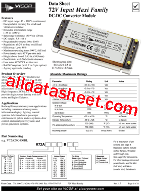 V72A12H400BN型号图片