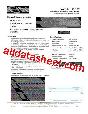 VAS0636PS23A型号图片